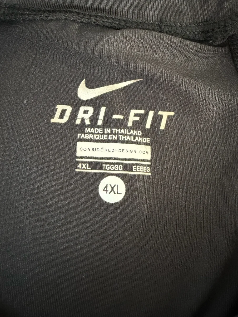Nike women Black Cropped Athletic Leggings with White Swoosh‎